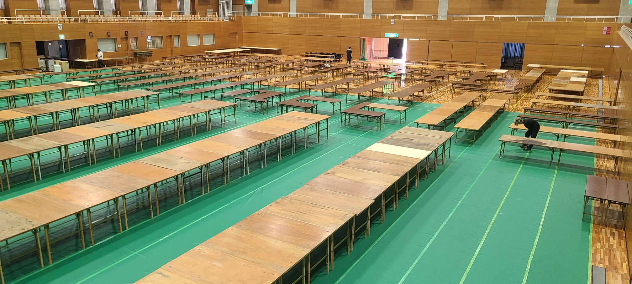 【設営事例】松阪　参議院議員開票所(津市)