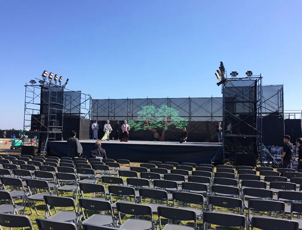 ステージ設営のポイント完全ガイド|必要なもの・流れ・確認事項をプロが解説