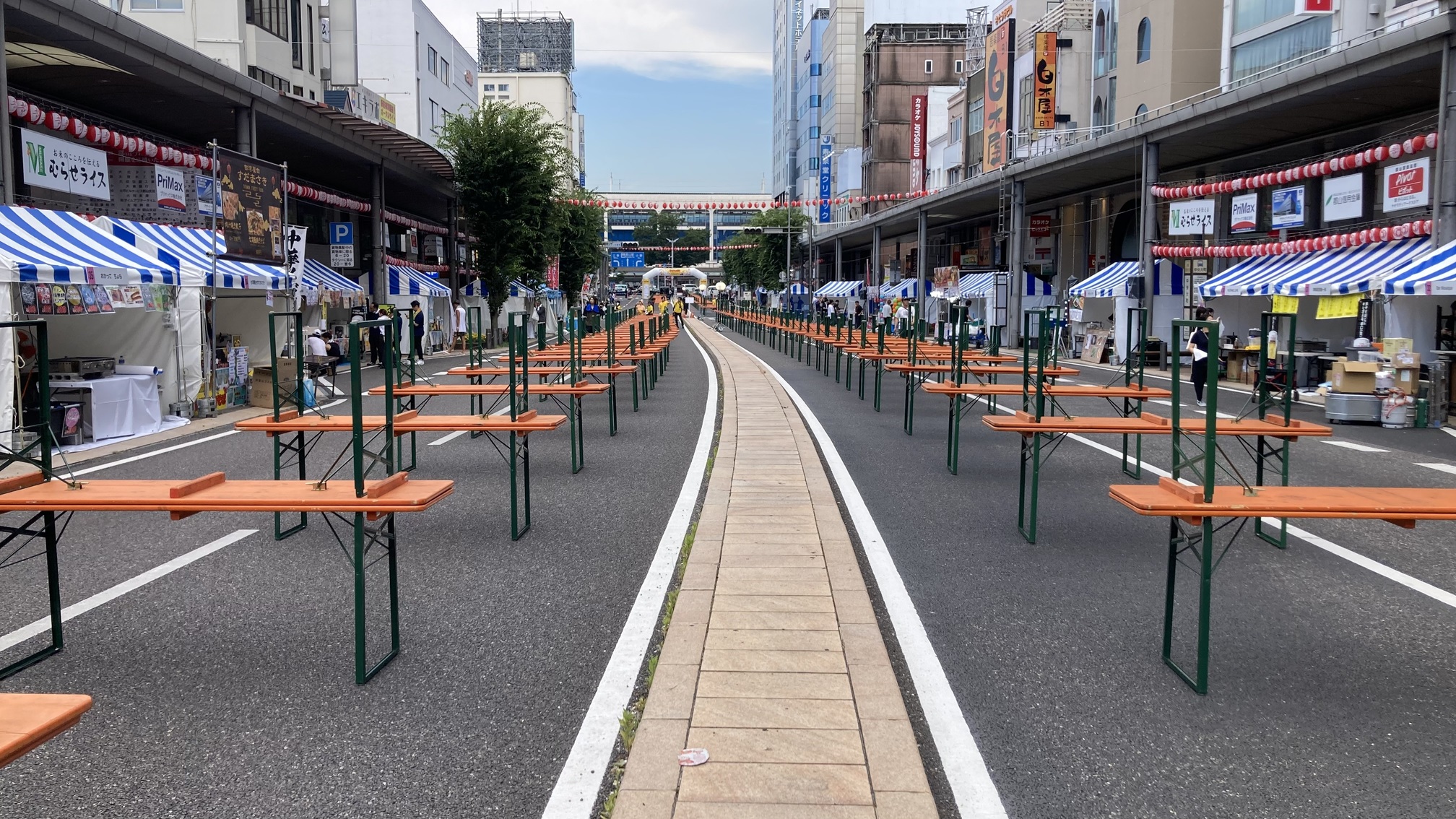 【設営事例】郡山　サマーフェスタ　IN　KORIYAMA　ビール祭