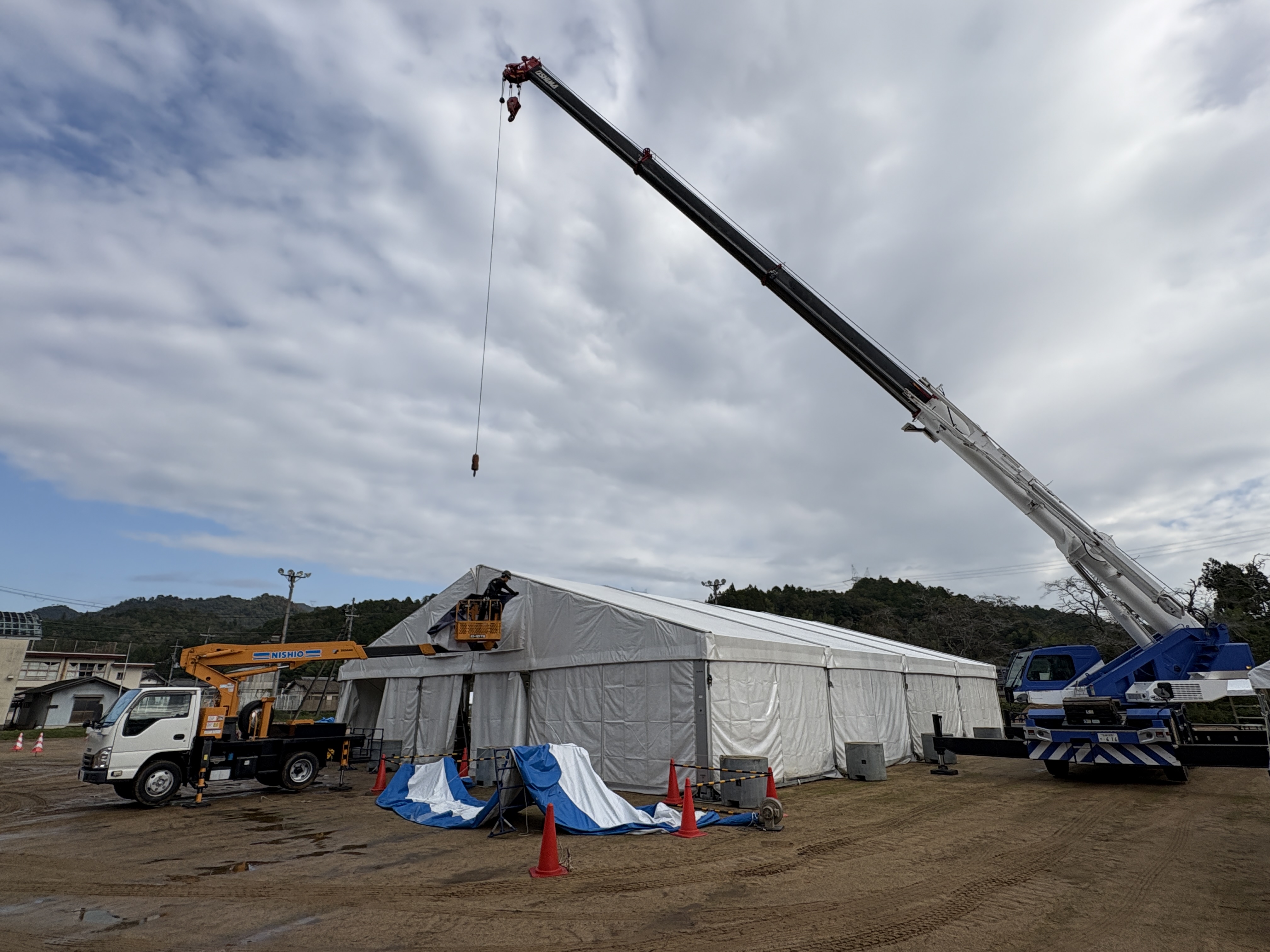 建機メーカー展示会
