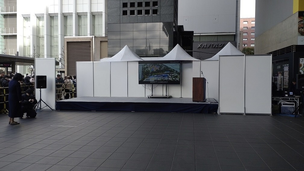 【設営事例】京都　京都駅ステージイベント