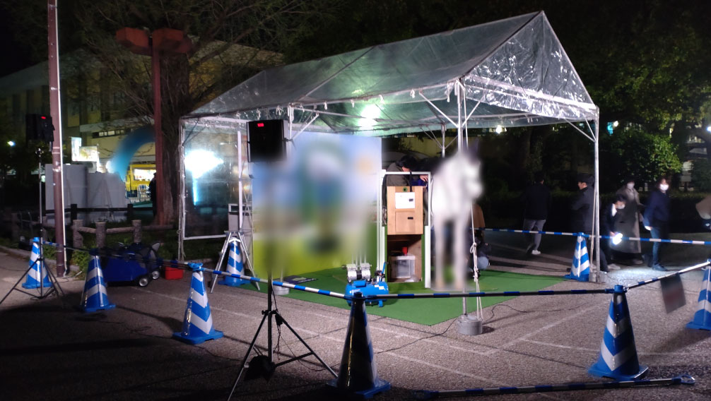 【設営事例】京都　 京都スポーツイベントスポンサーブース