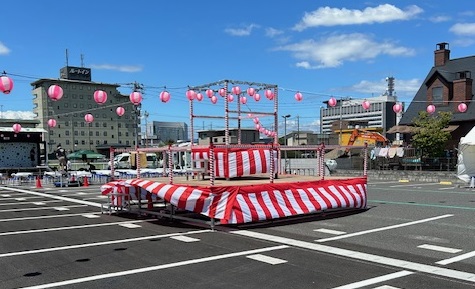 【設営事例】岐阜　ケーブルテレビ様夏祭り