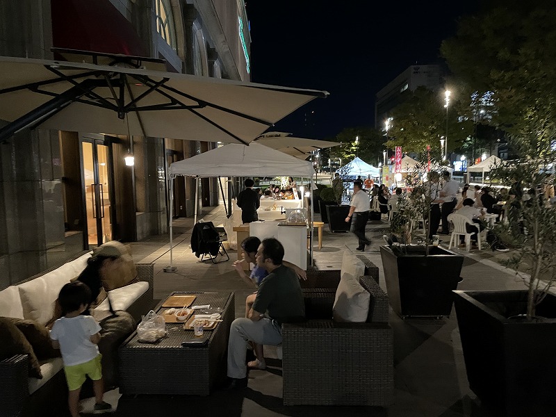 【設営事例】富山　Boulevard Night Marche