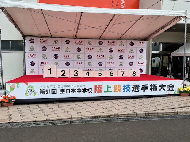 【設営事例】福井　第51回全国中学校体育大会 陸上競技選手権大会