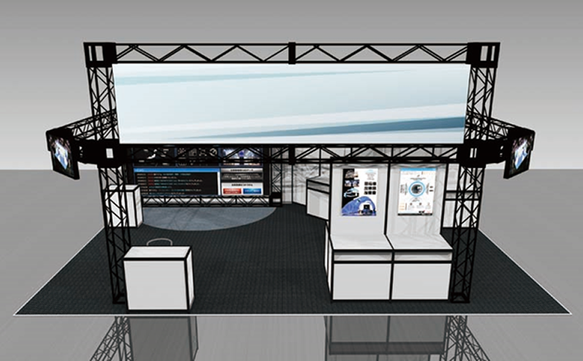 【展示会ブースの悩みを解決】全国展開・多頻度出展の強い味方!システムパネル・トラスのレンタル活用術