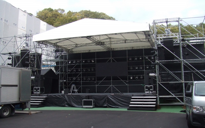 学園祭の設営/施工