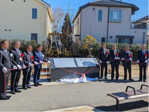 【設営事例】上尾　公園の開園セレモニー