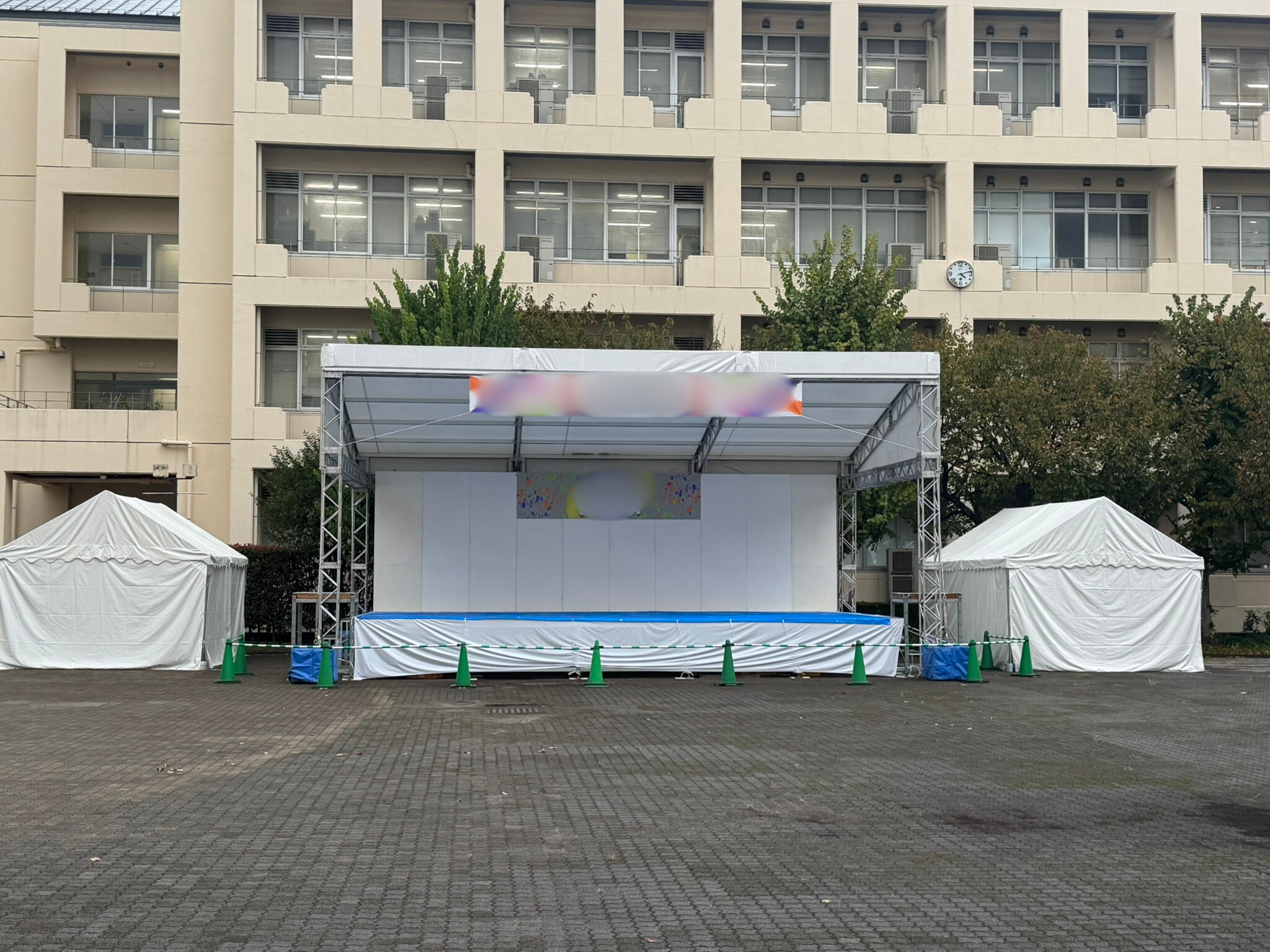 【設営事例】東葛　学園祭ステージ