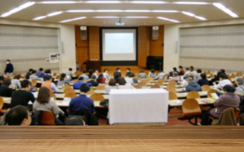 学会の設営/施工