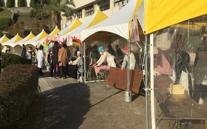 学園祭の設営/施工