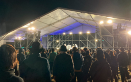 野外音楽ステージの設営/施工