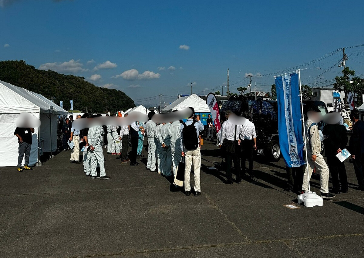 【設営事例】松山　下水道管理管路技術施工展