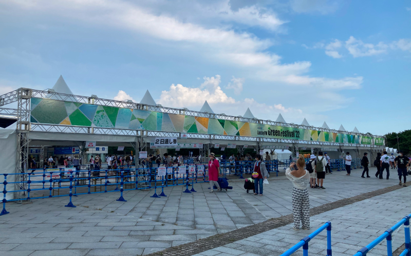 フェスの設営/施工