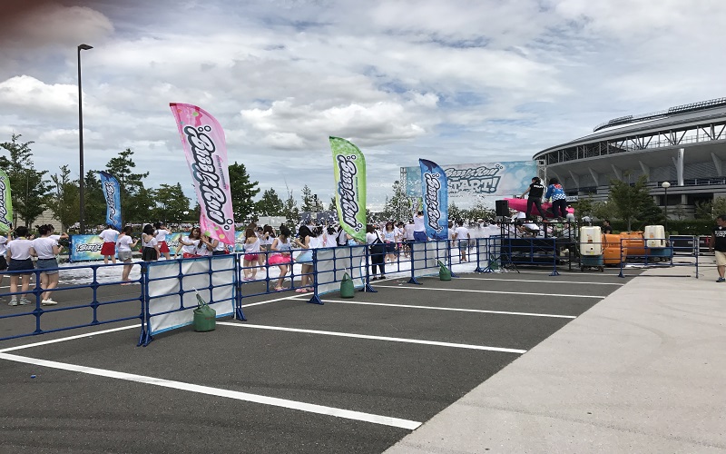 スポーツイベントの設営/施工