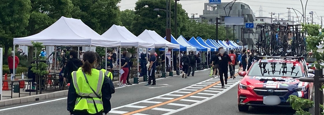 スポーツイベントの設営/施工