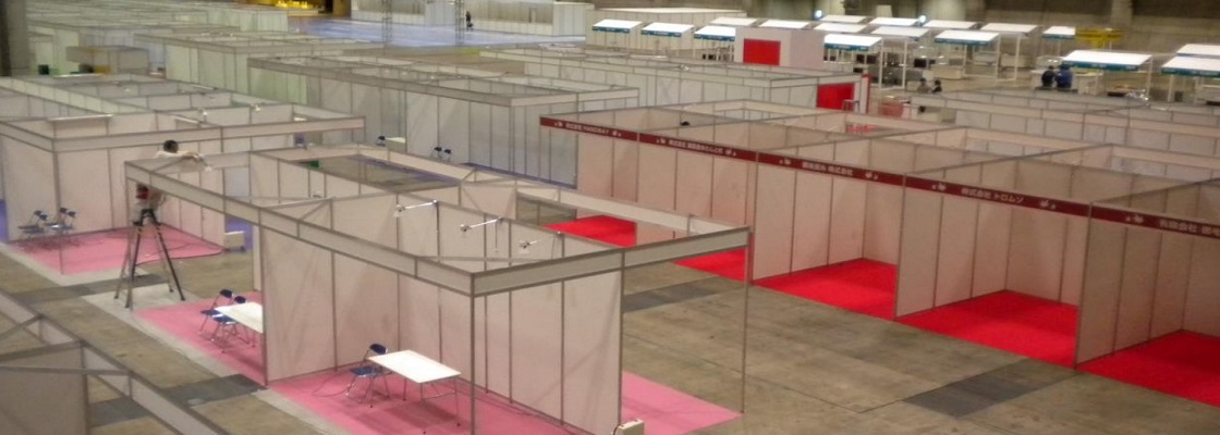 商談会の設営/施工