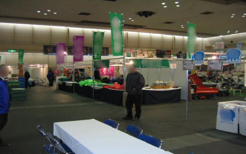 商談会の設営/施工