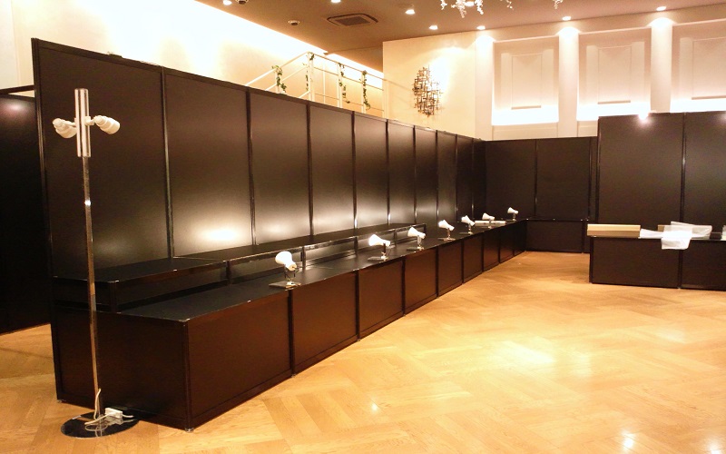 商談会の設営/施工