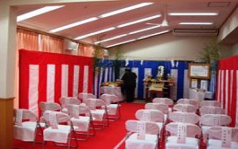 竣工式の設営/施工