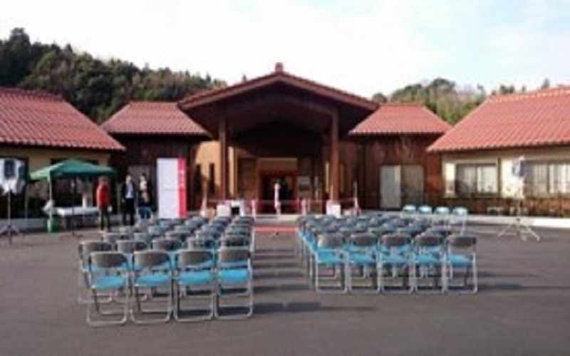 竣工式の設営/施工